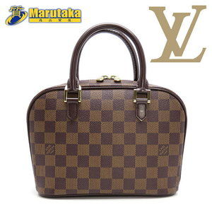Louis Vuitton Handbag Ebene Damier Saria Brown